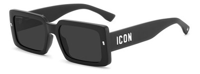 Dsquared2 Sonnenbrille ICON 0029/S 003/IR Schwarz Grau Herren 
