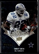 2008 Upper Deck Icons Football Emmitt Smith NFL Legends Serial #652/999 #LEG8