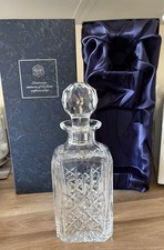 Stuart Kristall Sandringham Glas Karaffe