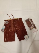 Bavaria Trachten Lederhosen Men's Size 28 New