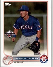2022 Topps Pro Debut Cameron Cauley #PD-148 ACL Rangers