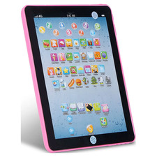 Kids Learning Tablet Pink ABC Numbers Music Educational Toy Toddler Preschool