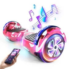 Hoverboard 6.5'' Bluetooth Self-Balancing Scooter for kids 7.5Mph 6.2Miles 400W