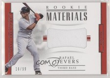 2018 Panini National Treasures Rookie Materials Jumbo 16/99 Rafael Devers RC 6fs