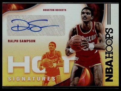 2021-22 Hoops #HS-RSP Ralph Sampson Hot Signatures KE