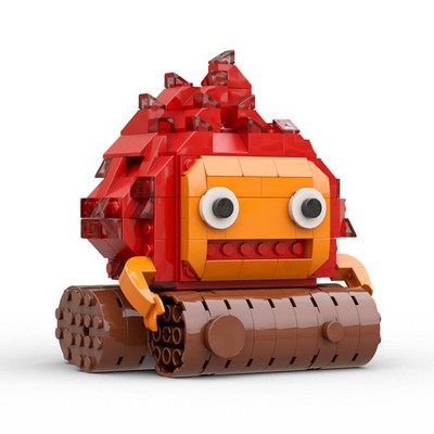 A Falling Star Fire Monster 252 Pieces from Film Building Toys Set MOC Build