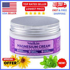 Magnesium Sleep Cream Fast-Absorbing Lotion for Calm Leg Cramp Relief