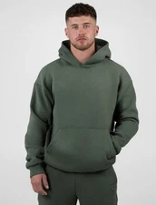 Comfrt Standard Hoodie Forest Green Color Unisex Size LARGE Comfy Oversized NEW!