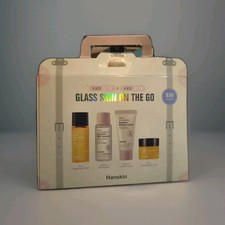 Hanskin Glass Skin On The Go Kit, Set of 4, Moisturizing Travel-Friendly...