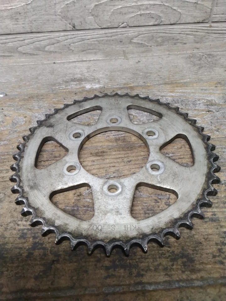 2007 07 99-07 Kawasaki Eliminator 125 piñón trasero buje transmisión engranaje 46T BR-693 Foto 2 de 4