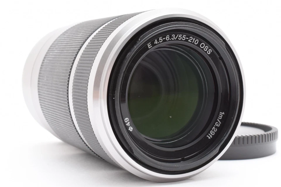Lente SONY E 55-210mm f/4.5-6.3 OSS SEL55210 Silver [EXC++] de JAPÓN E2567 - Imagen 4 de 4