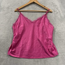 Victoria's Secret Lingerie Top Women's XL Pink Lace Babydoll Coquette Cutesy