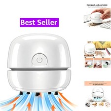 Desktop Vacuum Cleaner USB Recharging, Portable Mini Vacuum Cleaner for Clean...