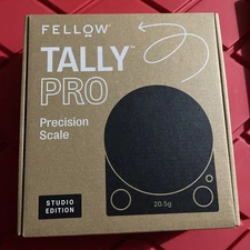 Tally Pro Studio Digital Coffee Scale - Precision Scale with Glass Top - Digi...