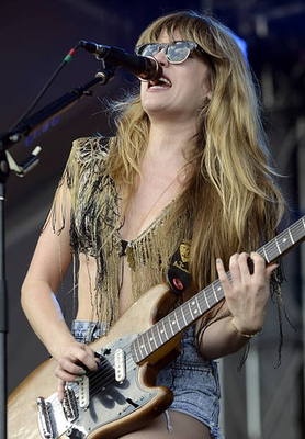 #ad #ad Lindsey Troy of Deap Vally at the Austin City Limits Music Festiv Old Photo 6 AU $10.00