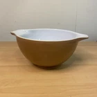 Vintage PYREX #441 Brown Cinderella Mixing Bowl 1-1/2 PT Made in USA
