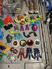 Lego Bionicle Pahrak Nuva Lehvak Kongu Keetongu Toa Vakama Huge 4lb Lot 2002 VTG
