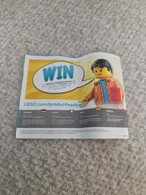 Lego Minecraft 21113: The Cave replacement instructions booklet ONLY 