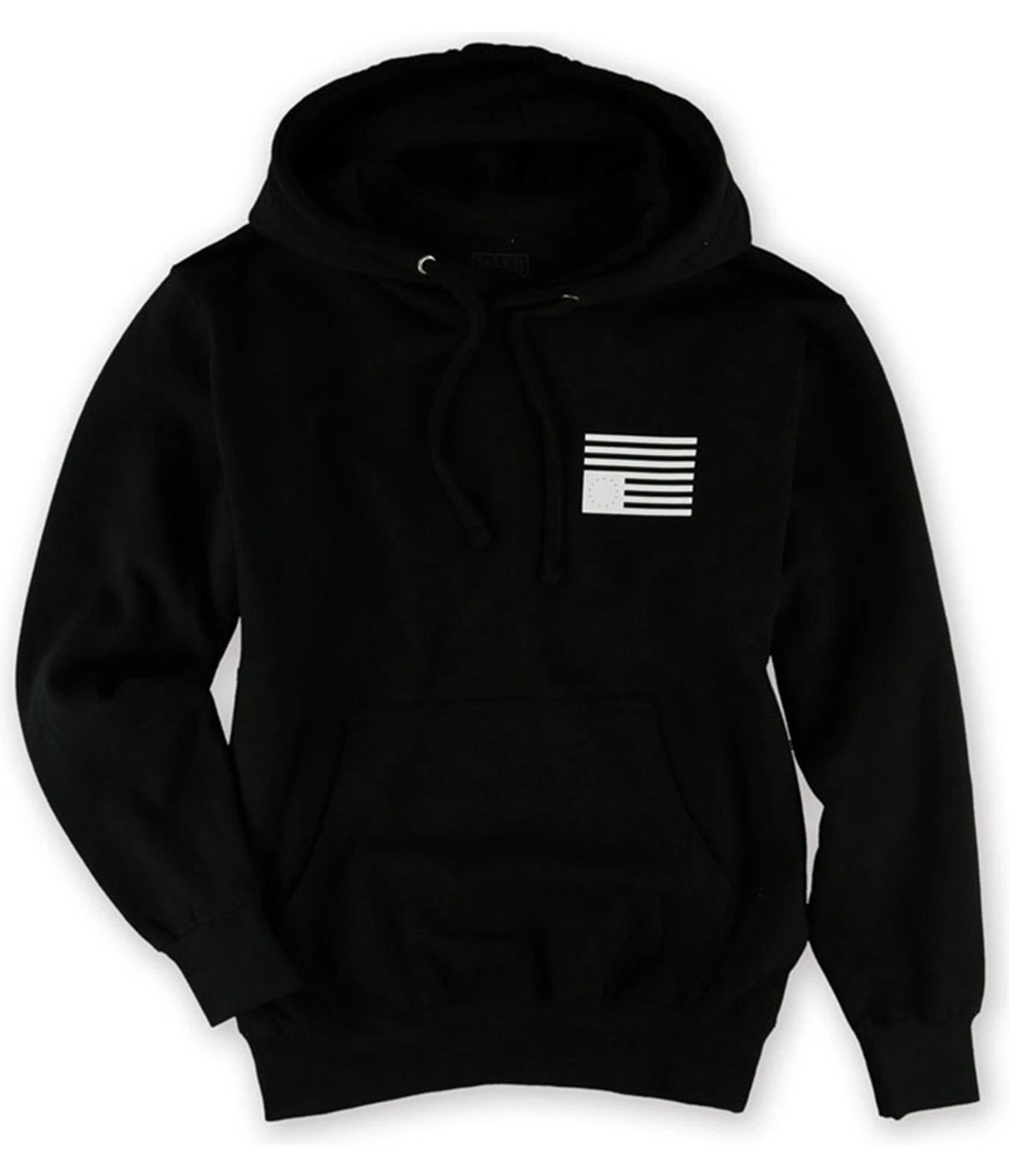 Black Scale Mens The Rebel X Script X Logotype Hoodie Sweatshirt, Black, Small