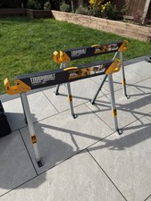 ToughBuilt TB-C550-2 Steel Saw Horse Jobsite Table - Twin Pack