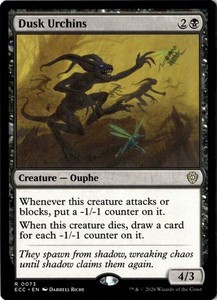 Dusk Urchins 73/189 Commander: Lorwyn Eclipsed
