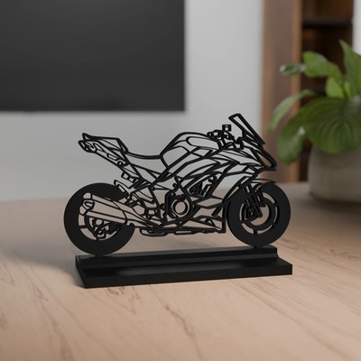 Ninja 1000 SX Modell 3D Dekoration - Geschenk für Motorradfans