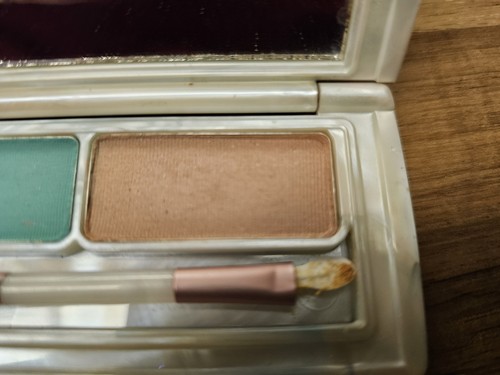 Vintage 1980's Diane Van Furstenberg Eyeshadow Teal And Pink - Picture 6 of 6