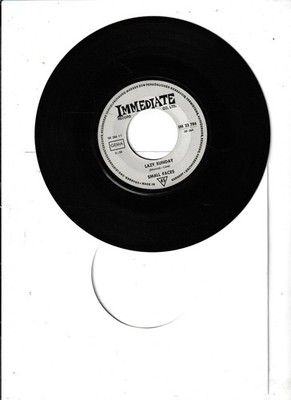 Small Faces  -Lazy Sunday / Rollin' Over- 7'' 45 GER, Immediate  (IM 23 784) 1968