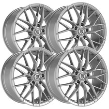 Set Of 4 Tis 505s 20x8.5 5x4.5 35mm Silver Wheels Rims 20 Inch Set Of 4 Tis 505s 20x8.5 5x4.5 35mm Silver Wheels Rims 20 Inch