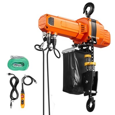 Uimoso Electric Chain Hoist 1T/2200 lbs Capacity, Single Phase, 20 ft Lift
