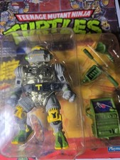 Teenage Mutant Ninja Turtles 1989 Metalhead Unpunched Playmates Nice Bubble TMNT