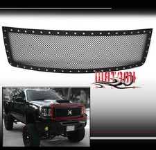 07-13 Gmc Sierra 150007-10 Denali New Body Front Upper Rivet Mesh Grille Insert