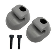 S16-1023-661 Sun Visor Clip Gray Compatible with Kenworth Peterbilt Interior,