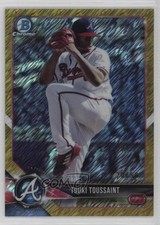 2018 Bowman Chrome Prospects Gold Shimmer Refractor 20/50 Touki Toussaint i6j
