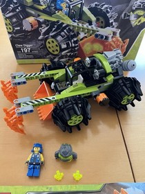 LEGO Power Miners Claw Digger 8959 with Minifigures Manual And Box Missing 2 Pcs