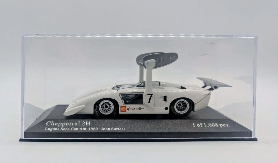 Minichamps Chaparral 2H Can Am Laguna Seca 1969 John Surtees 1:43 Scale - Image 3 of 4