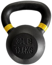 Cast Iron Kettlebell, Single, 30 lbs