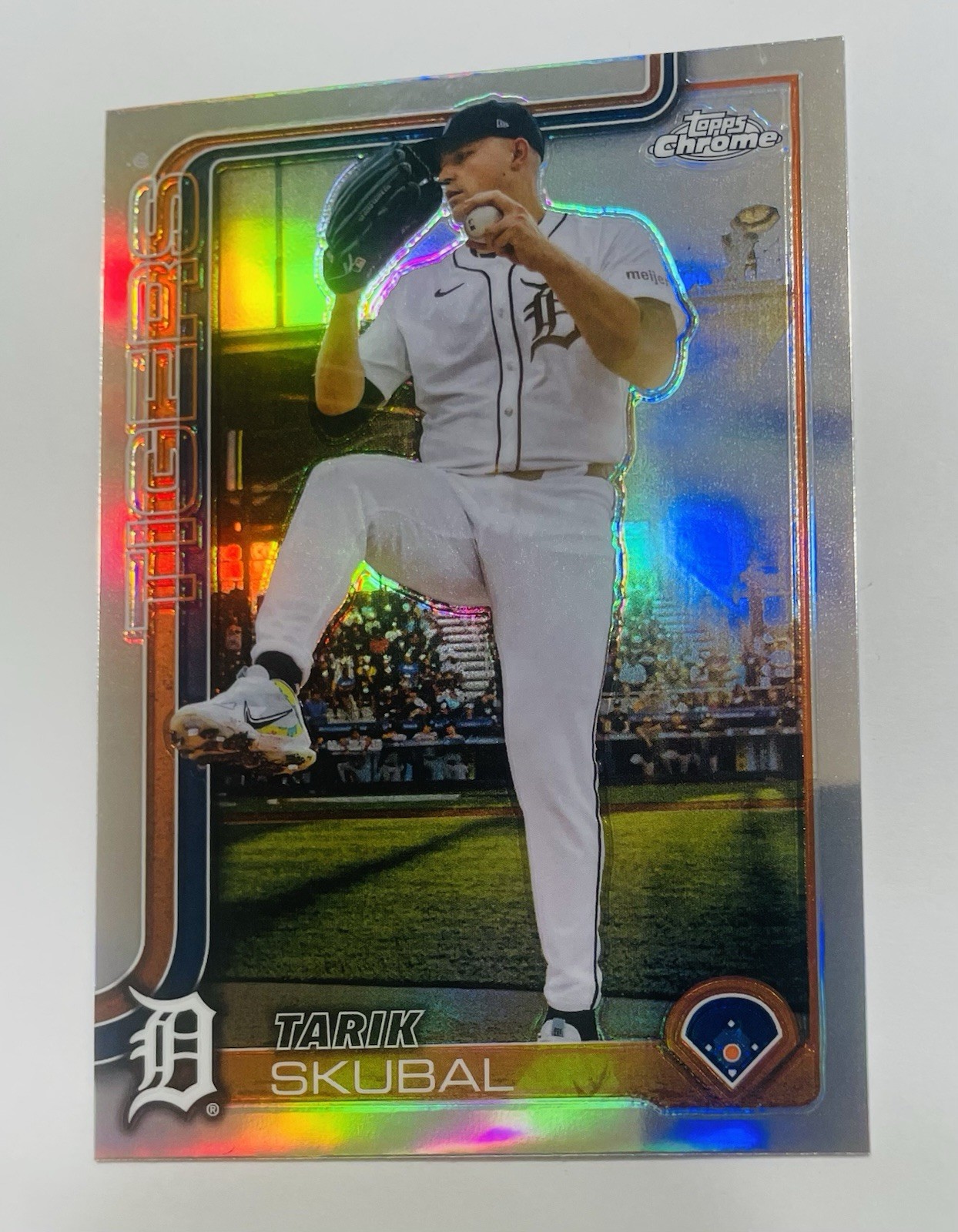2025 Topps Chrome - Tarik Skubal Image Variation SP #258