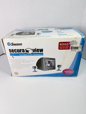 NEW Swann Secura View 2 Camera Security Monitoring Kit