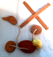 Vintage 70s Woody Wobbler Marionette Puppet Earth One Wood Products NO Box