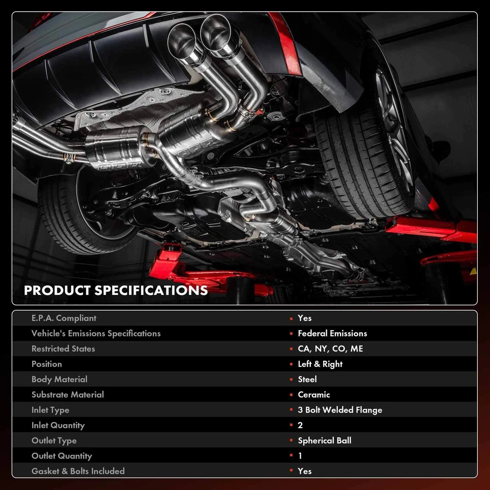 Каталитический конвертер для Chevrolet Silverado 1500 Suburban 1500 GMC Sierra 1500 - Изображение 3 из 4