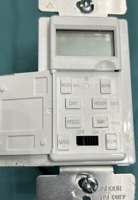 ENERLITES HET01-C-J Programmable Digital Timer Switch for Lights, Fans, Motors