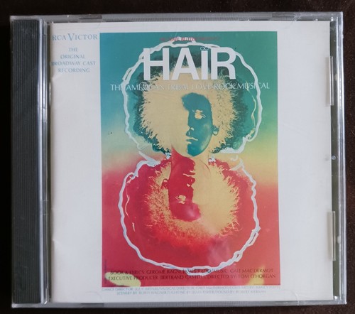 HAIR - Original Broadway Cast Recording SEALED 1988 CD FREE SHIPPING - Picture 1 of 2