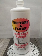 Restore-A-Floor Miracle Finish Wood Polish Hard Wax 32 fl oz ( SEALED BOTTLE)