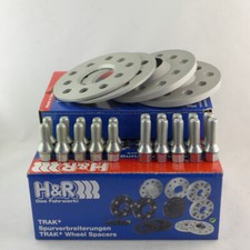 H&R Spurverbreiterung 10/40mm silber für Astra Calibra Corsa Meriva Omega Vectra