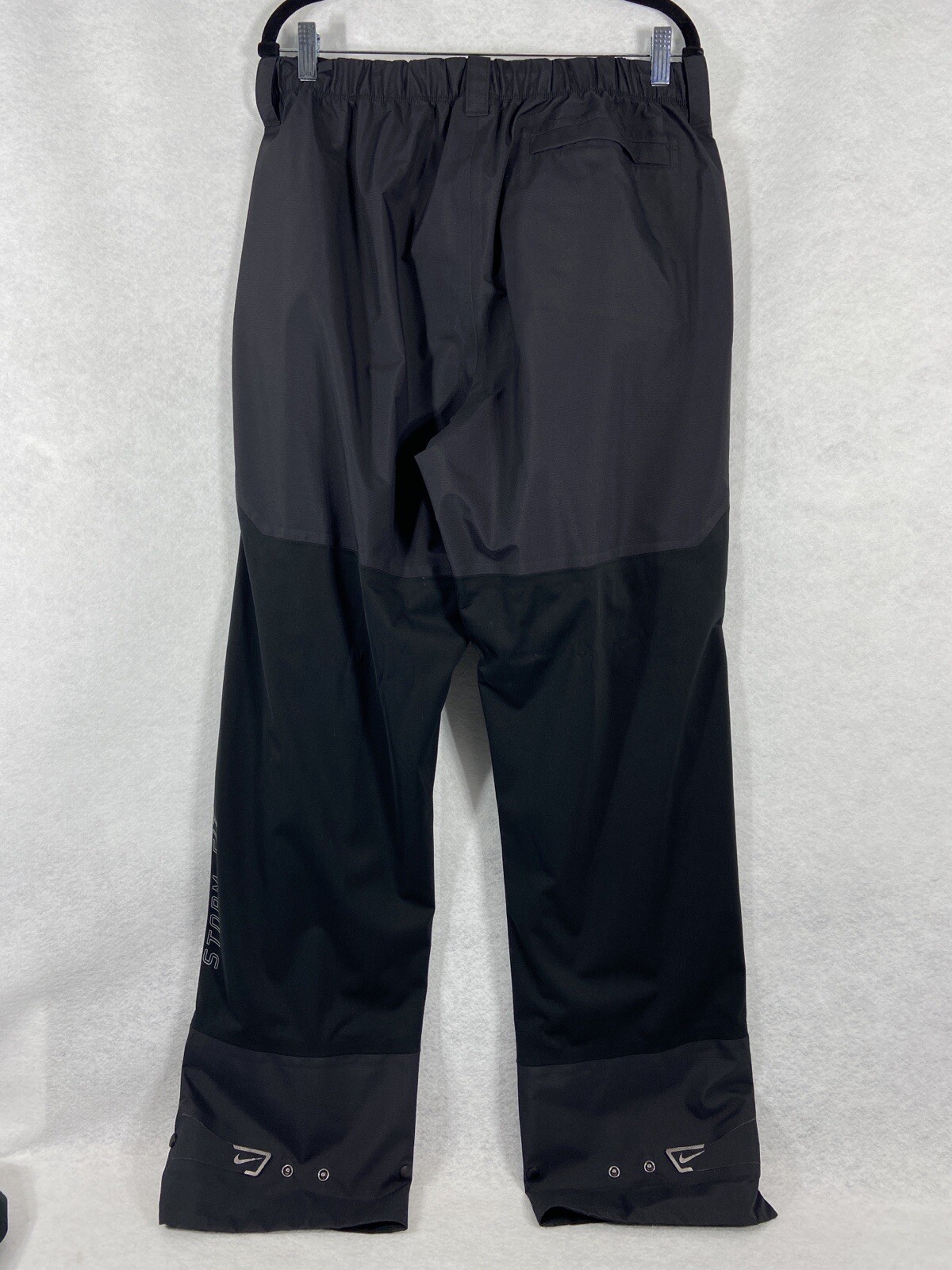 Nike Golf 2PC Tracksuit Set Men’s Large Black Storm Fit Long Sleeves Full Zip image 6