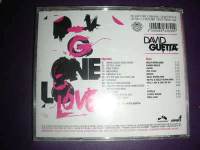 One Love - Guetta David CD 12 Tracks + Exclusive content if put in