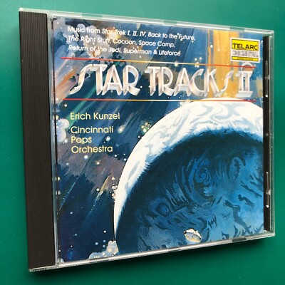 STAR TRACKS II Soundtracks CD Space Camp Right Stuff Cocoon Lifeforce Jedi JAPAN