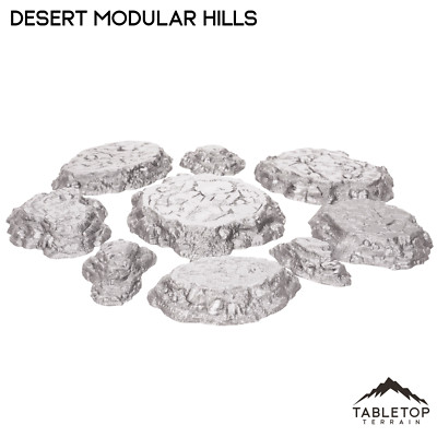 Sci-Fi Desert Modular Hills - Scatter Terrain 