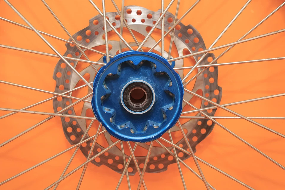 Juego de ruedas delanteras KX450F KX 450F QUICKUSA 2013 06-18 buje llanta radios centro de neumáticos Foto 3 de 4